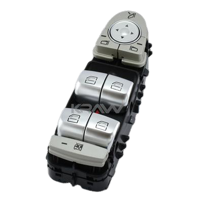 CAM AÇMA KAPAMA ANAHTARI SOL DÖRTLÜ BEYAZ IŞIK SİYAH 8Q54 W213 W222 | A2139054803