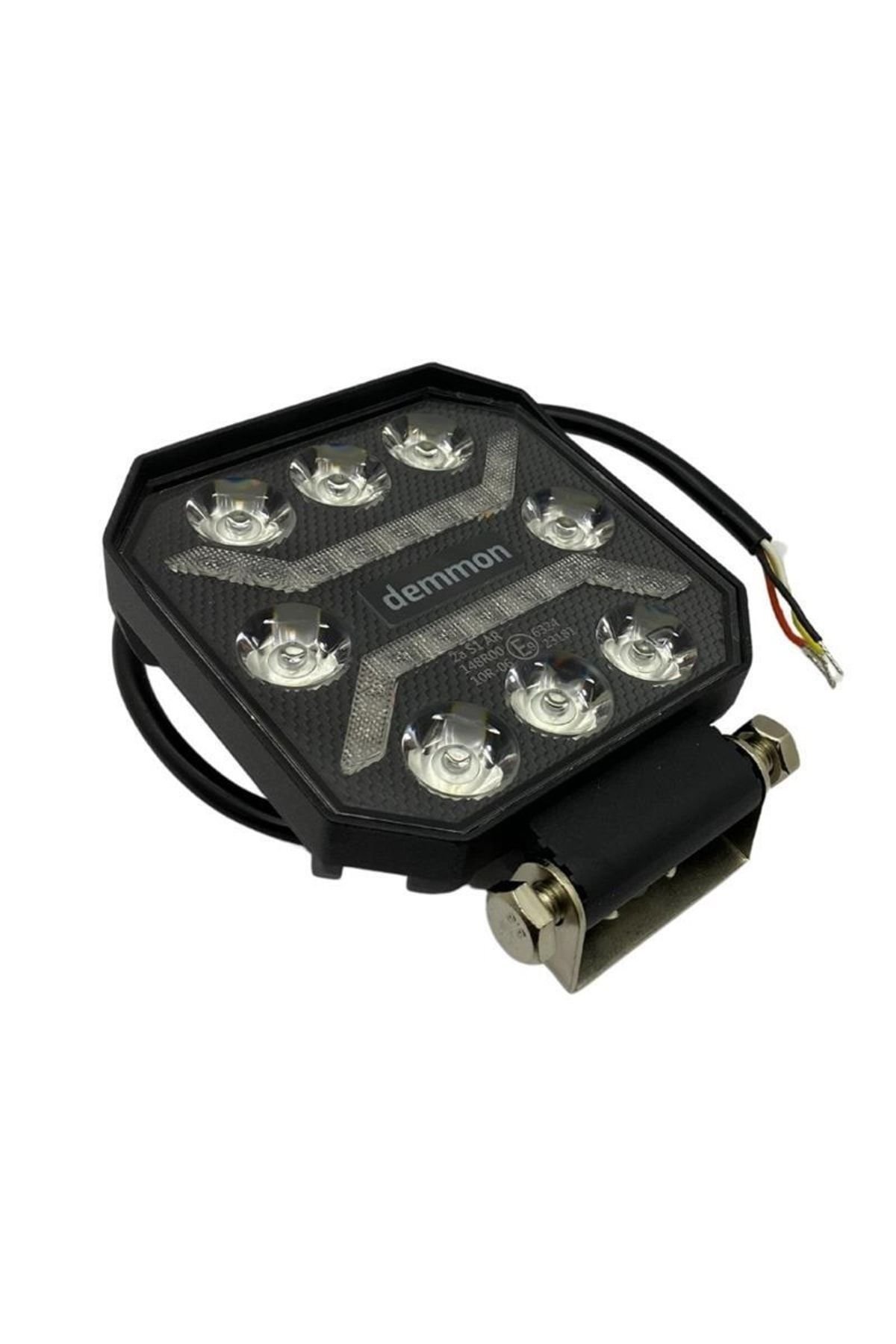 ÇALIŞMA LAMBASI 9V-30V ÜÇ FONKSİYONLU BEYAZ AYDINLATMA - SARI (SİNYAL) - KIRMIZI (STOP) E BELGELİ