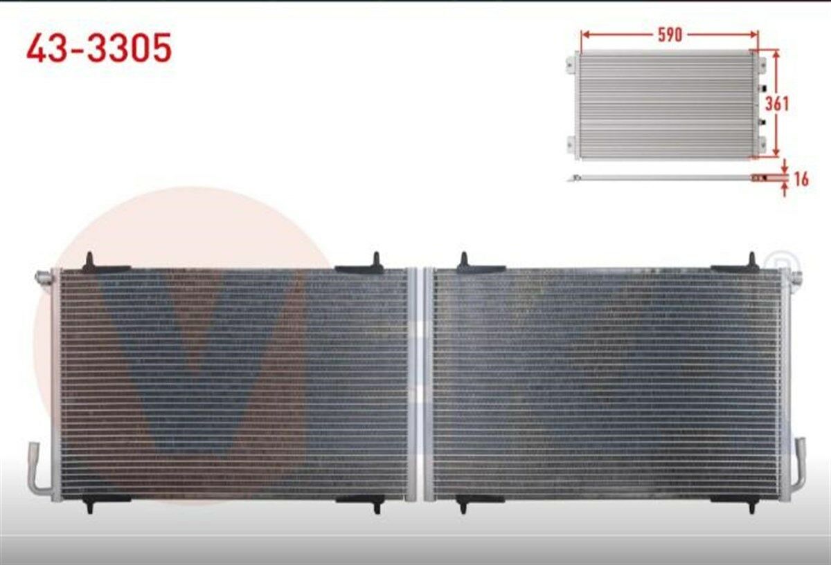 KLIMA RADYATORU PEUGEOT 206 (2A/C) 1.4İ 16V A-T/M-T 4 BACAKLI 1998-2006