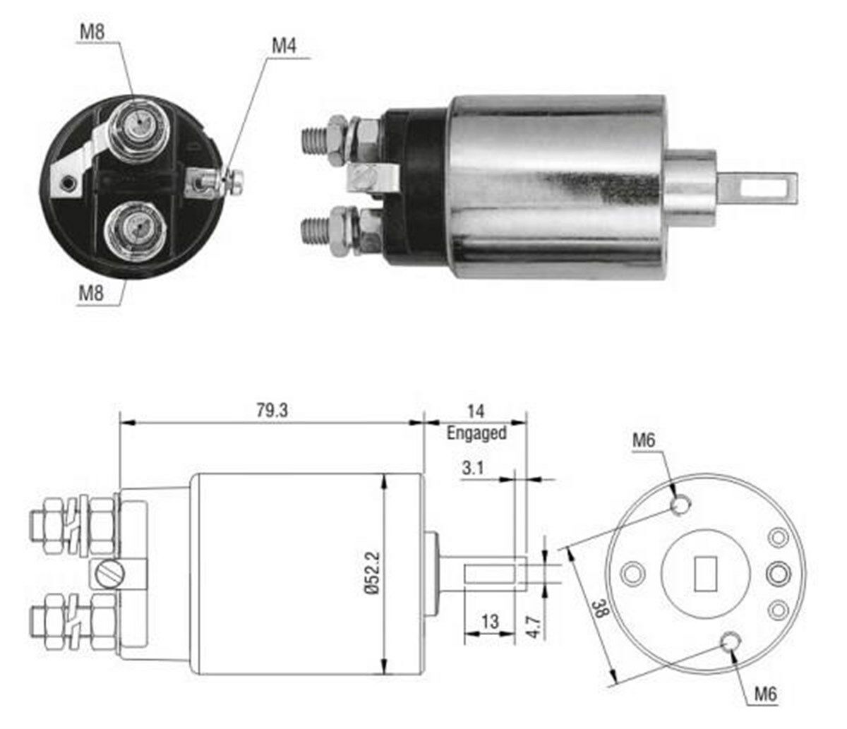 MARŞ OTOMATİĞİ 12V NISSAN KAMYON