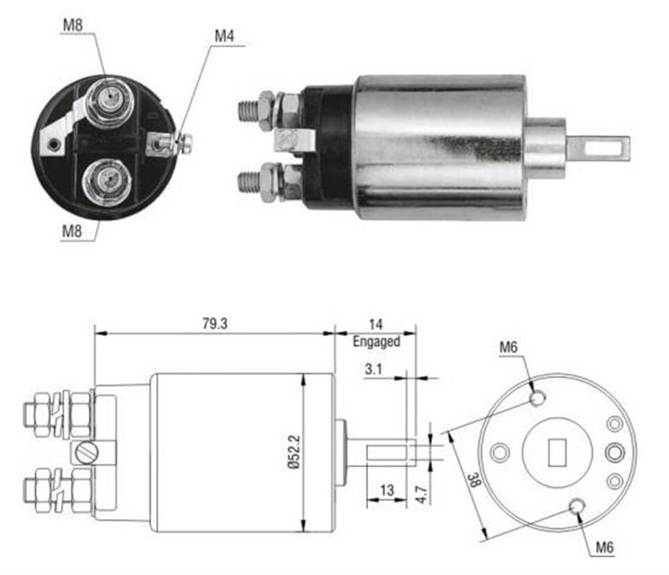 MARŞ OTOMATİĞİ 12V NISSAN KAMYON