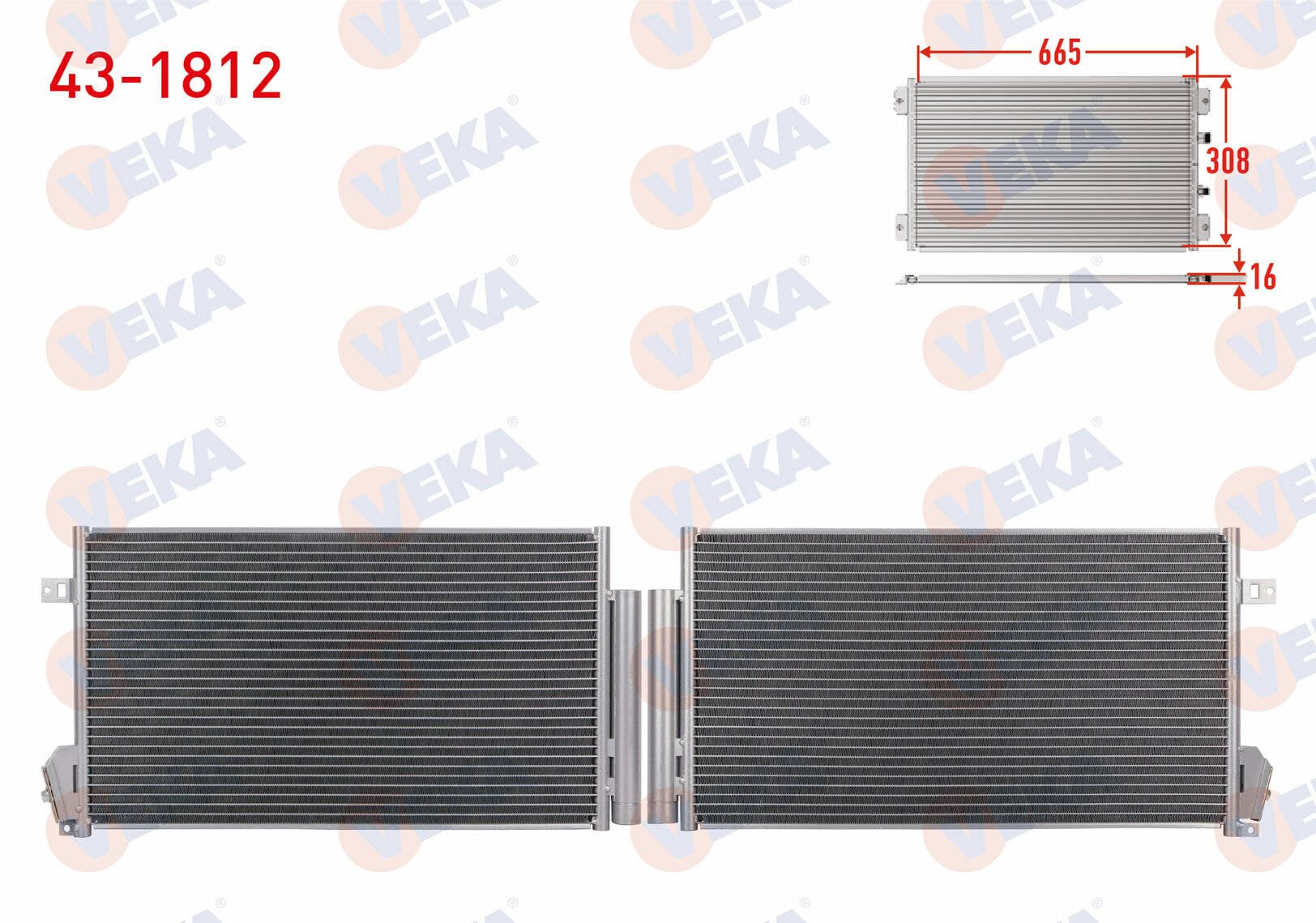 KLİMA RADYATÖRU FIAT DOBLO (152,263) 1.3 MJT 2010-