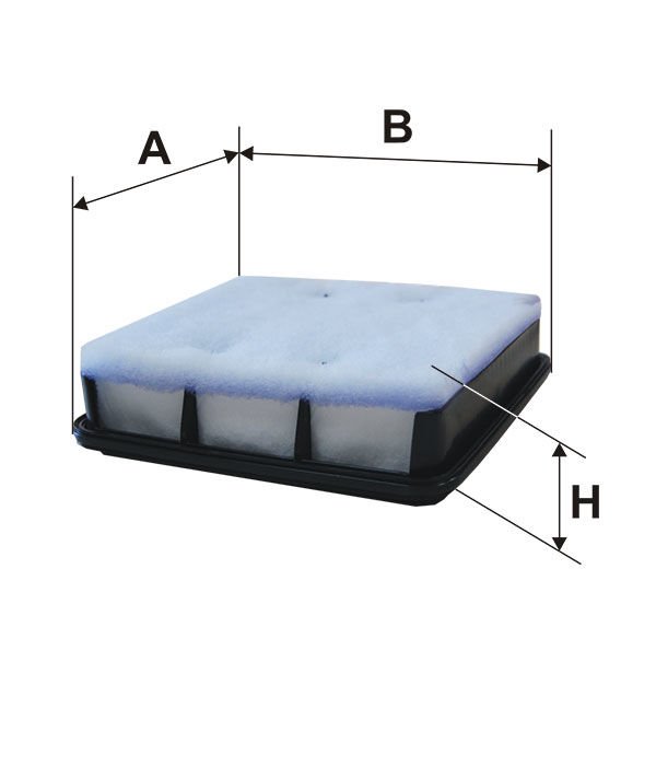 HAVA FILTRESI L200 2,5 DID 2005 2015 L200 2,5 DID 2015>