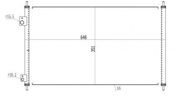 KLİMA RADYATÖRÜ HONDA CIVIC 01-06