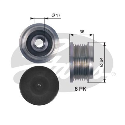 ALTERNATÖR KASNAĞI FORD TRANSİT FİAT DUCATO BOXER JUMPER