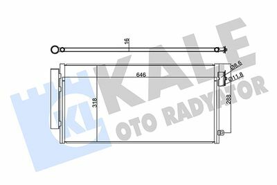 KLİMA RADYATÖRU (CONDENSER) EGEA 1,3 1,6 MJET 1,4 BENZINLI 51887955