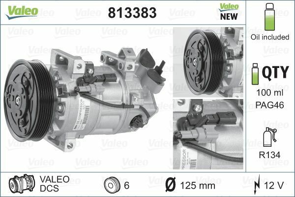 KLİMA KOMPRESÖR CAPTUR CLIO IV 1.5DCİ 12> 926002352R 926000838R 926004990R