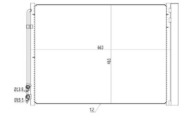 KLİMA RADYATÖR BMW 5/6/7 SERİSİ F18 10>