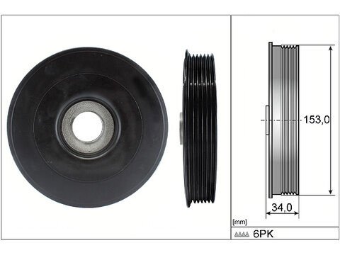 KRANK KASNAK P.107 206 207 307 C1 C2 C3 XSARA II NEMO BIPPER DV4TD PARTNER FUSION