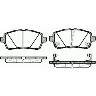 FREN BALATA ÖN FİESTA VI 08>MAZDA II SUZUKİ SWİFT | 8V512K021AB