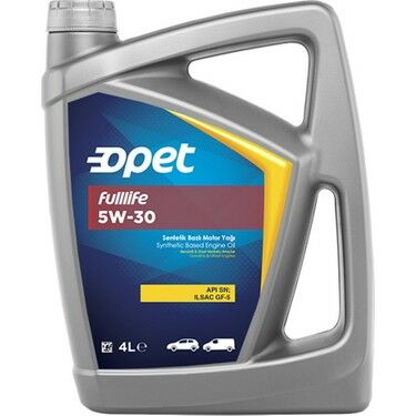 MOTOR YAĞI OPET FULLLIFE 5W30 PLS 4 LİTRE
