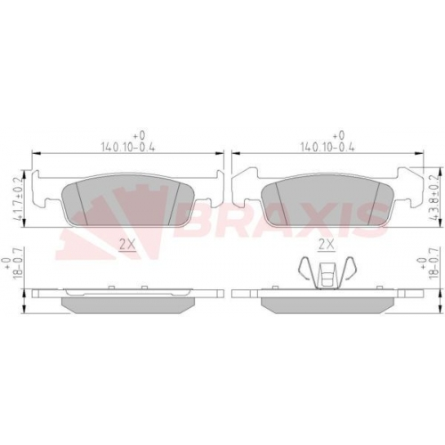 FREN BALATASI ÖN CLIO IV LOGAN II SANDERO II SYMBOL III 12>