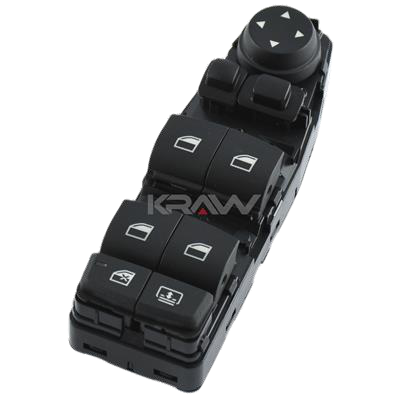 CAM ANAHTARI ÖN SOL SİYAH ÇERÇEVELİ (ARKA GÜNEŞLİK & KARAVAN AYNA) BMW F01+LCI - 61319241915 - 61319241916